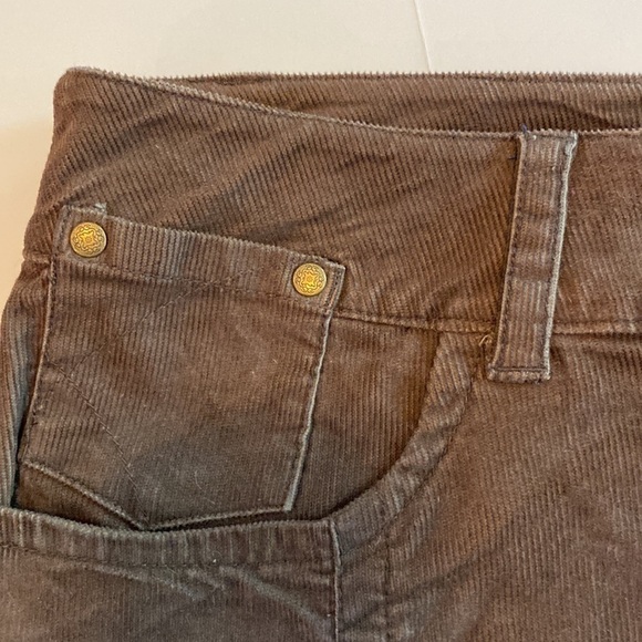 Lane Bryant Brown Corduroy skirt flared size 22 - Picture 6 of 9